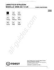 Indesit MWB 221.1 X UK Benutzerhandbuch