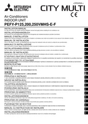 Mitsubishi Electric CITY MULTI PEFY-P125VMHS-E-F Installationshandbuch