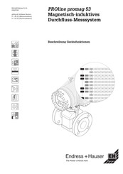 Endress+Hauser Proline Promag 53 Beschreibung Gerätefunktionen