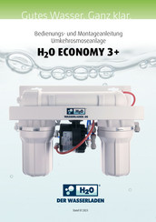 H2O ECONOMY 3+ Bedienungs- Und Montageanleitung