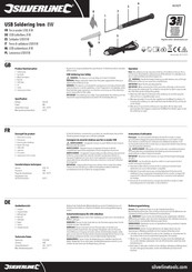 Silverline 463429 Kurzanleitung