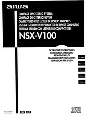 Aiwa NSX-V100 Bedienungsanleitung