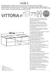 LC VITTORIA S120-1 Montageanweisung