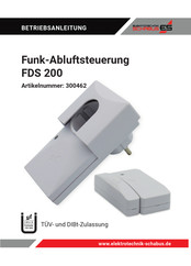 Schabus FDS 200 Betriebsanleitung