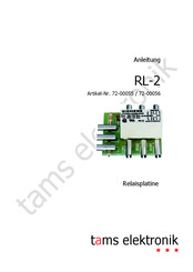 Tams Elektronik RL-2 Anleitung