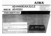 Aiwa AD-R460Z Bedienungsanleitung