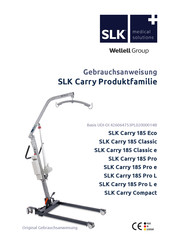 Wellell SLK Carry Serie Gebrauchsanweisung