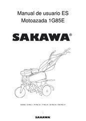 SAKAWA 1G85E Benutzerhandbuch