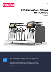 Franke MYTICO DUE Bedienungsanleitung