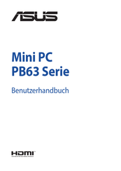 Asus PB63 Serie Benutzerhandbuch