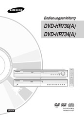 Samsung DVD-HR734A Bedienungsanleitung