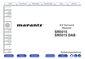 Marantz SR5015 DAB Bedienungsanleitung