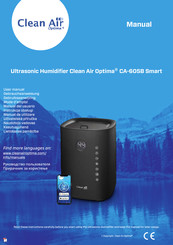 Clean Air Optima CA-605B Smart Gebrauchsanweisung