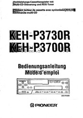 Pioneer KEH-P3700R Bedienungsanleitung