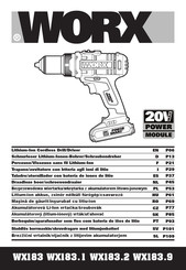 Worx WX183.1 Originalbetriebsanleitung