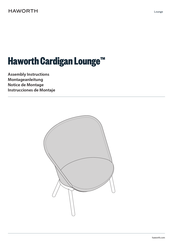 haworth Cardigan Lounge Montageanleitung