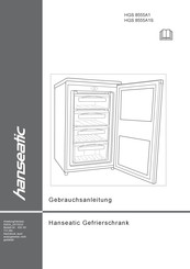 hanseatic HGS 8555A1S Gebrauchsanleitung