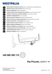 Westfalia 345 080 300 157 Montageanleitung