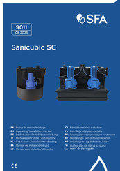 SFA SANICUBIC 1 SC Bedienungs- Und Installationsanleitung