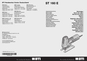 BTI ST 160 E Originalbetriebsanleitung