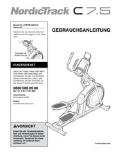 NordicTrack C 7.5 Gebrauchsanleitung