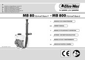 Oleo-Mac MB 80 Betriebs- Und Wartungsanleitung