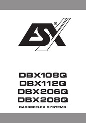 Esx DBX108Q Allgemeine Hinweise