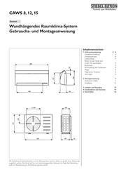 STIEBEL ELTRON CAWS 12 Gebrauchs- Und Montageanweisung