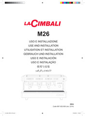LaCimbali M26 Gebrauch Und Installation