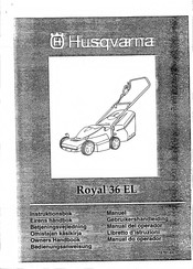 Husqvarna Royal 36 EL Bedienungsanweisung
