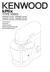 Kenwood kMix KMX50 Serie Bedienungsanleitung
