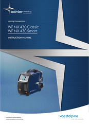 voestalpine bohler welding WF NX 430 Smart Bedienungsanleitung