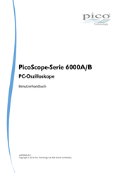 Pico Technology PicoScope-Serie 6000A Benutzerhandbuch