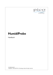 Pico Technology HumidiProbe Handbuch