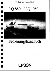 Epson LQ-850 + Bedienungshandbuch