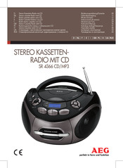 AEG SR 4366 CD/MP3 Bedienungsanleitung