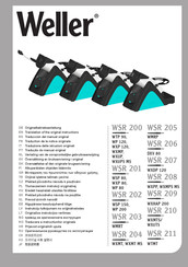 Weller WXP 80 Originalbetriebsanleitung