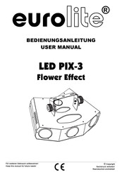 EuroLite LED PIX-3 Bedienungsanleitung