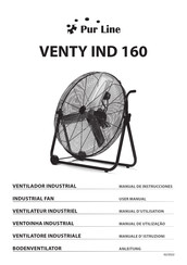 Pur Line VENTY IND 160 Anleitung