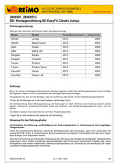 Reimo EasyFit 2806501C Montageanleitung
