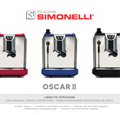 Nuova Simonelli OSCAR II Gebrauchsanweisungen