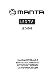Manta LED4205 Bedienungsanleitung