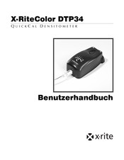 X-Rite X-RiteColor DTP34 Benutzerhandbuch
