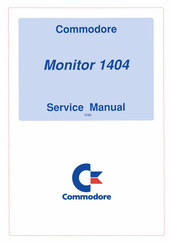 Commodore 1404 Bedienungsanleitung