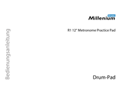 thomann Millenium R1 12 Metronome Practice Pad Bedienungsanleitung