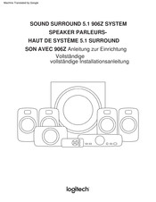 Logitech 906Z Anleitung Zur Einrichtung