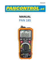 Pancontrol PAN 185 Bedienungsanleitung