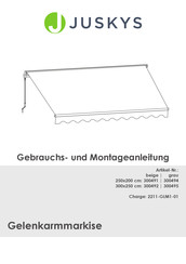 Juskys 300494 Gebrauchs- Und Montageanleitung