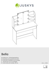Juskys Bella 28152 Gebrauchs- Und Montageanleitung