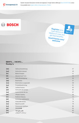 Bosch BCHF216B Gebrauchsanleitung